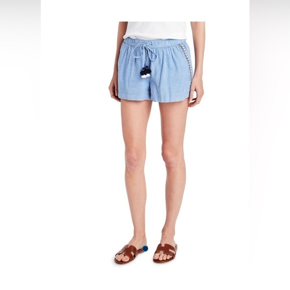 🐳 Vineyard Vines - Striped Pull-On Embroidered Shorts - size small - Picture 1 of 9